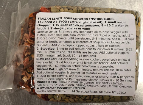 Italian Lentil Soup Mix