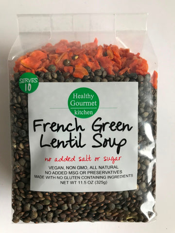 French Green Lentil Soup Mix
