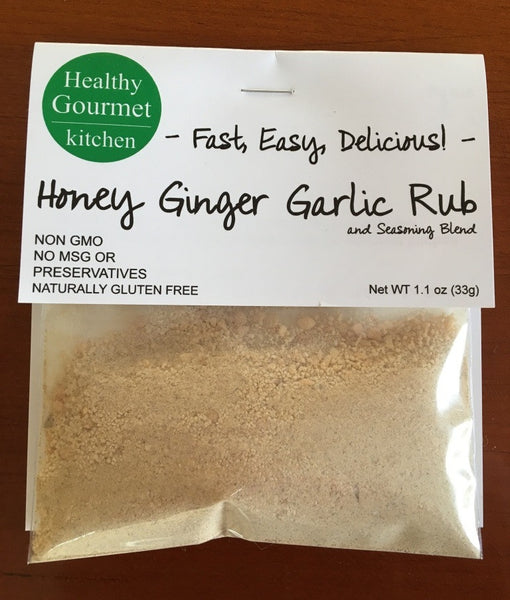 Honey Ginger Garlic Rub – Healthy Gourmet Kitchen