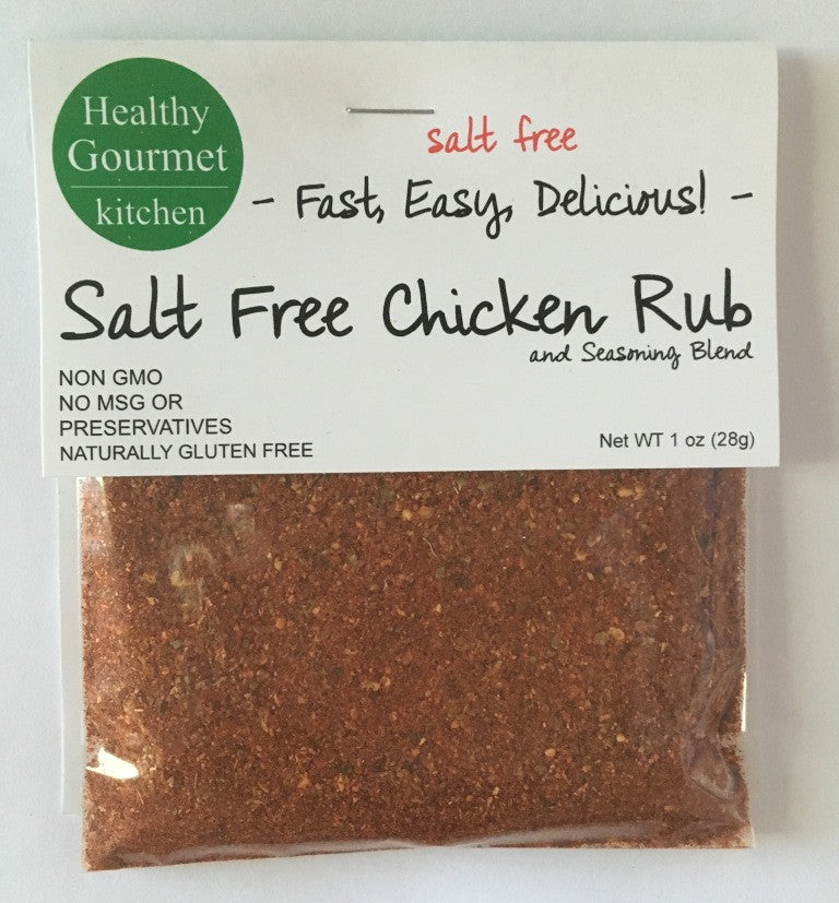 Salt Free Chicken Rub mix for chicken