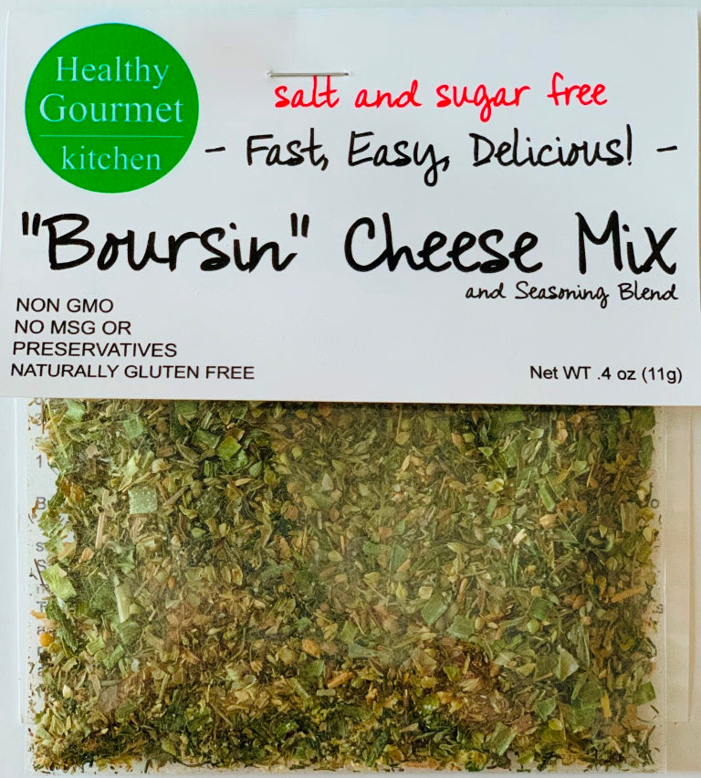 Boursin Style Cheese Mix – Healthy Gourmet Kitchen