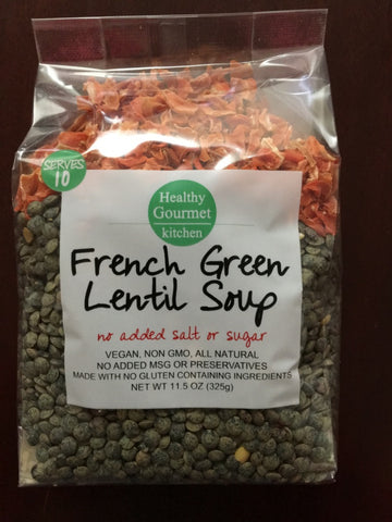 French Green Lentil Soup Mix