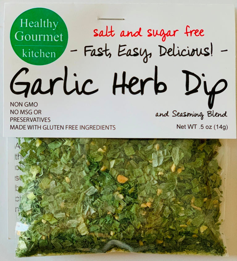 Healthy Gourmet Kitchen Garlic Herb Dip Mix