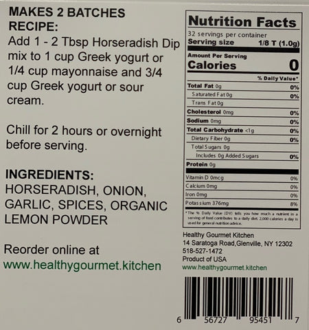 Horseradish Dip Mix