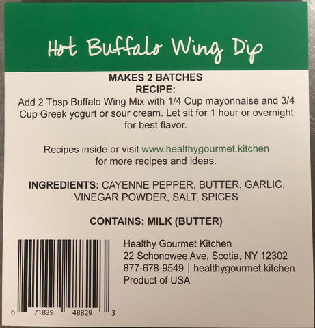 Buffalo Wing Dip Mix - Hot