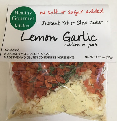 Slow Cooker or Instant Pot Lemon Garlic