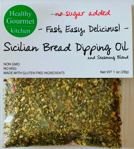 Sicilian Bread Dipping Oil Mix